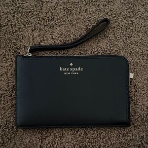 Kate Spade Black Zip Wristlet